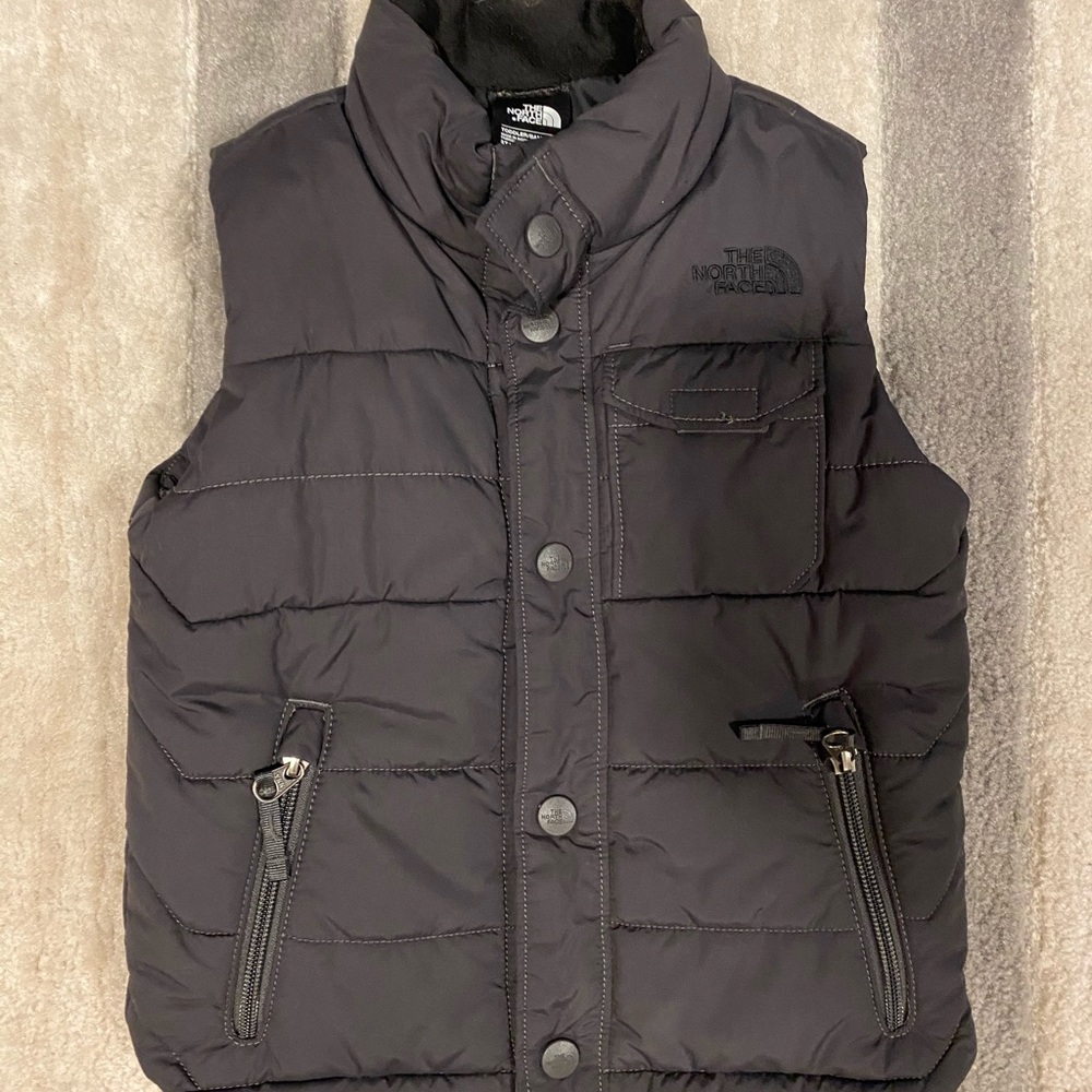 Toddler North face black vest size 3T